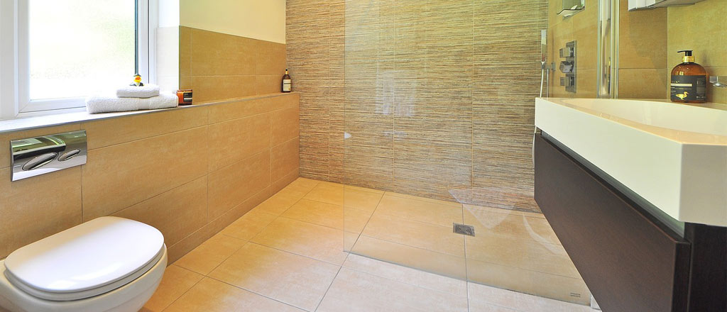 A walk-in shower is one safety-feature for seniors.