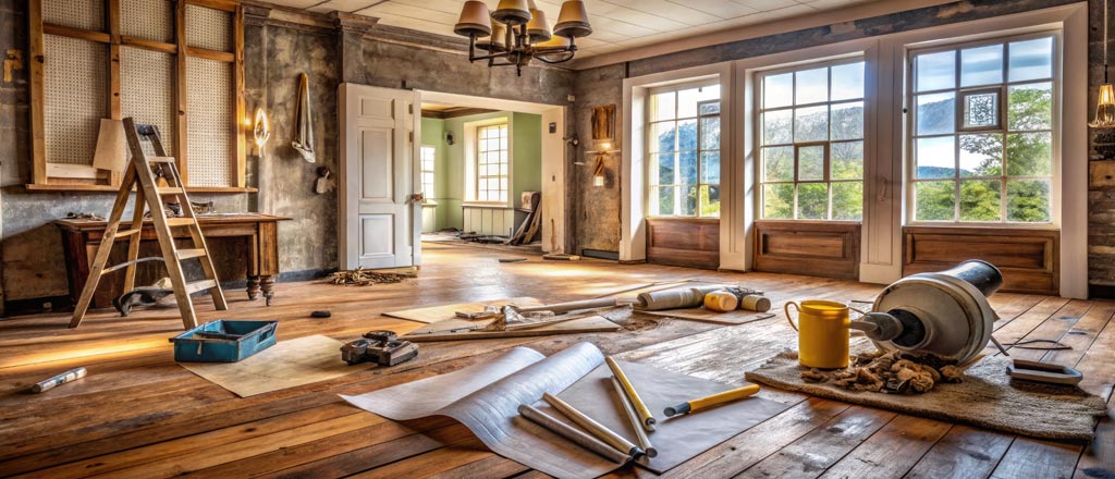 Purchasing a home that is a fixer-upper can build equity in your home.