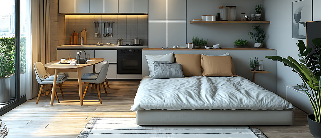 A studio apartment in Spokane, WA is a lifestyle rooted in affordability.